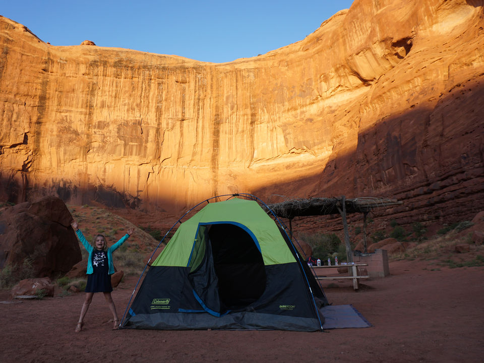 Kamperen in Monument Valley