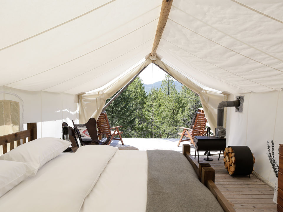 Glacier National Park (Browning) in Under Canvas Glaciera