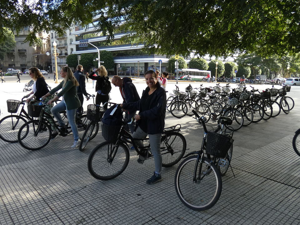 Fietsen door Buenos Aires