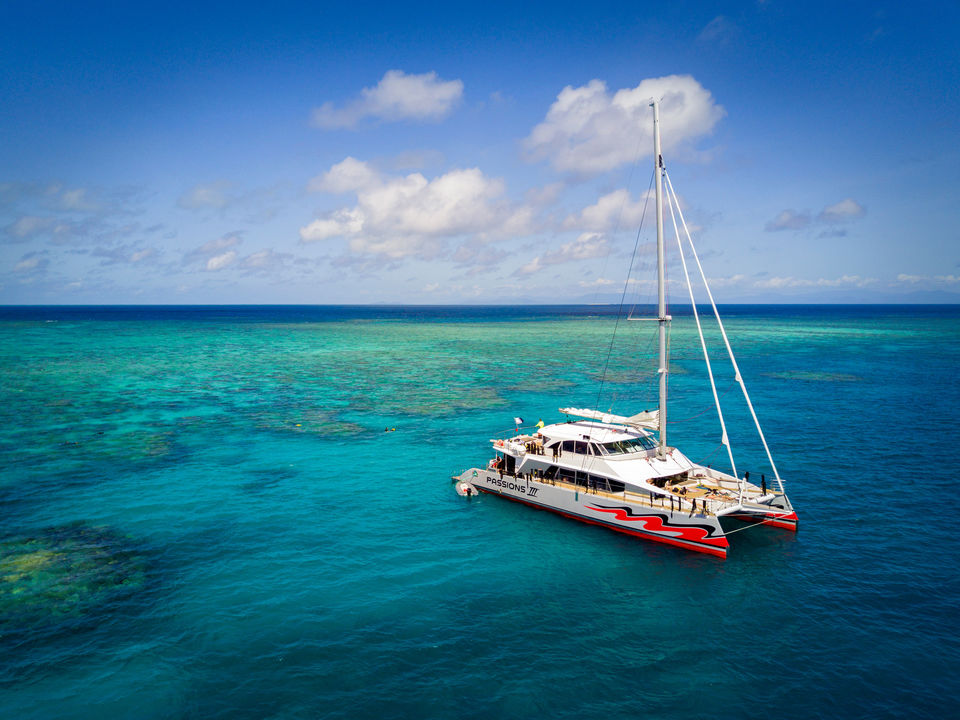 Varen op het Great Barrier Reef, Australië