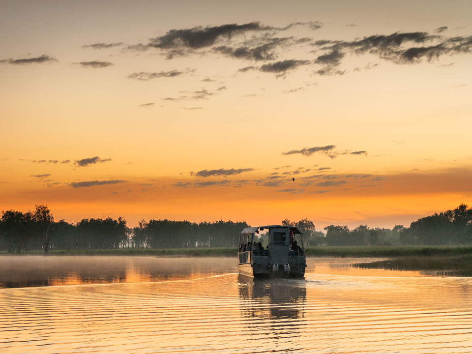 Yellow Water in Kakadu National Park in Australie