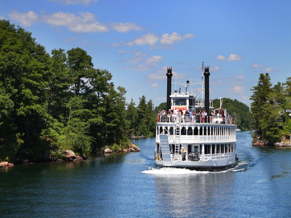 Boottocht bij 1000 Islands, Kingston, Canada