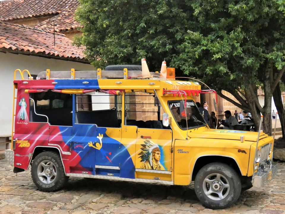 Colombia-Barichara-jeep