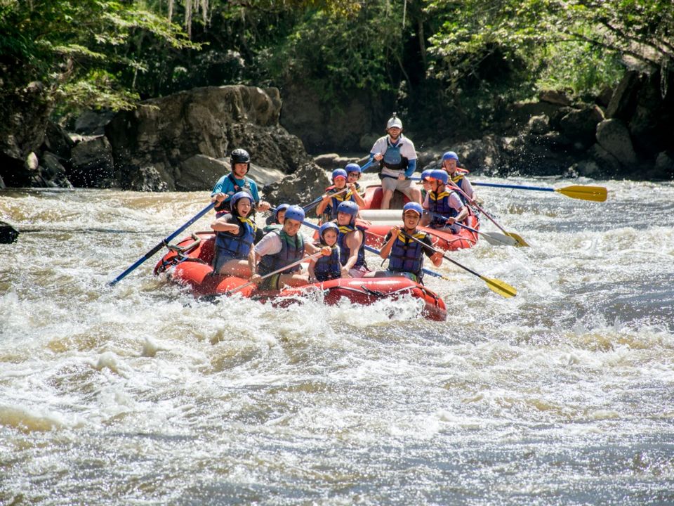 Raften op de Río Fonce bij San Gil