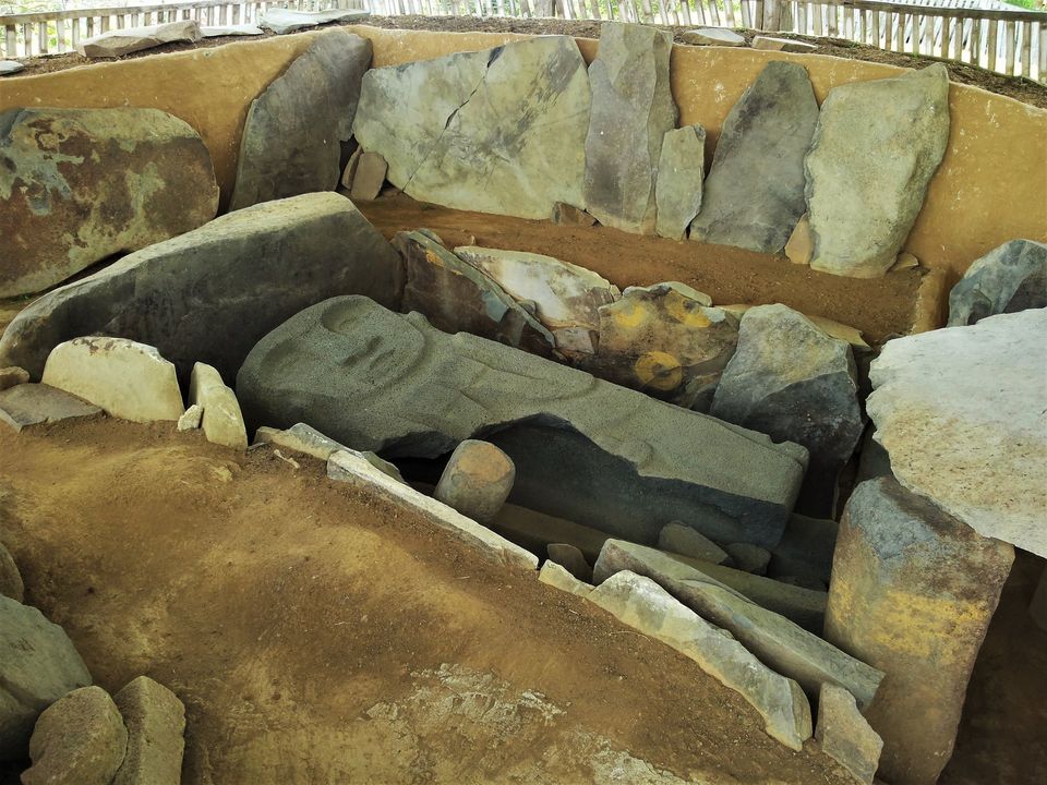 Bijzondere stenen bij San Agustín