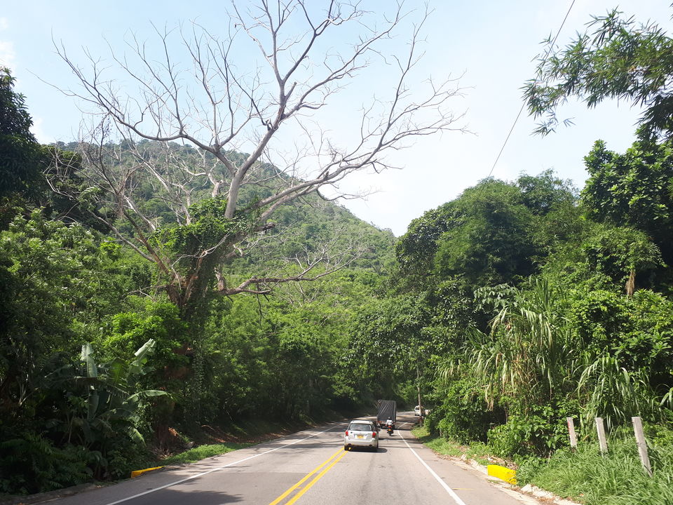 Onderweg naar het Tayrona National Park