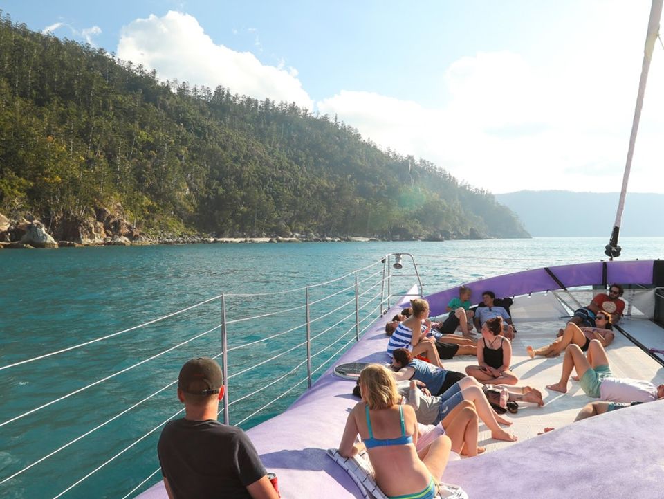 Varen bij de Whitsundays