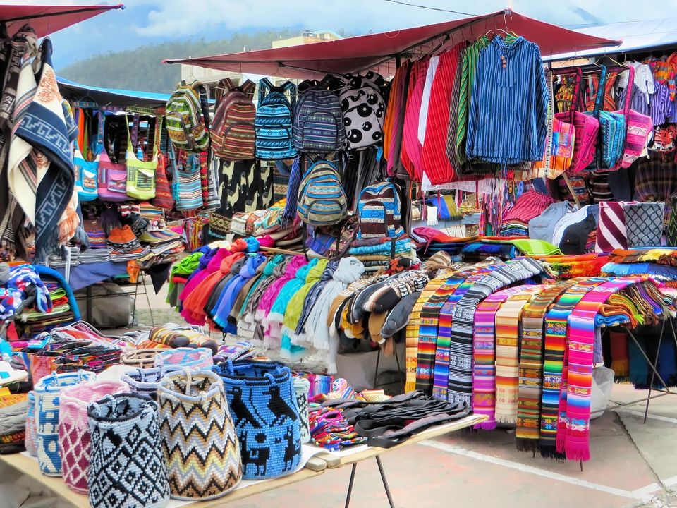 markt in Otavalo