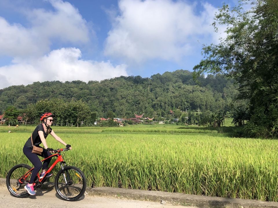 Fietsen in Torajaland, Sulawesi