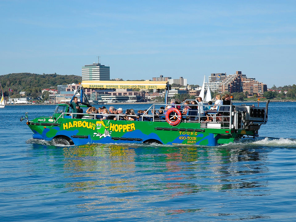 Harbour Hopper Cruise bij Halifax, Canada