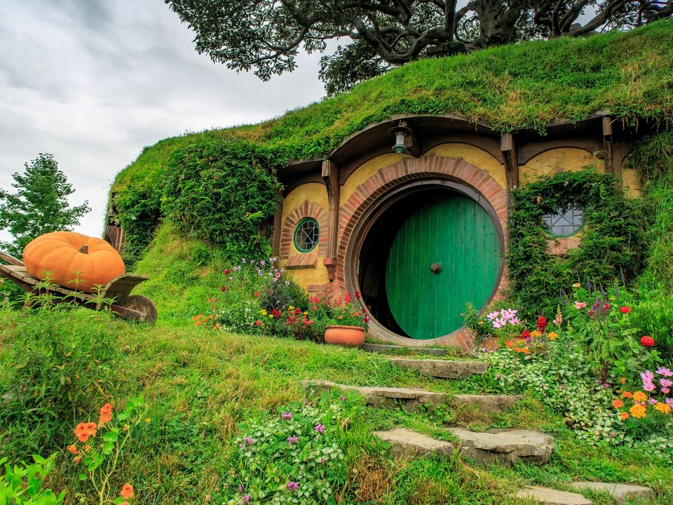 Bezoek de Hobbit Holes in Matamata, Nieuw-Zeeland