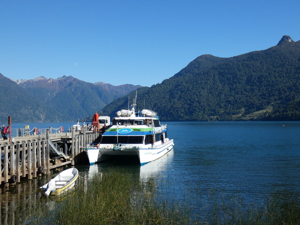 Klein haventje onderweg tijdens de Cruce Andino overtocht van Chili naar Argentinië