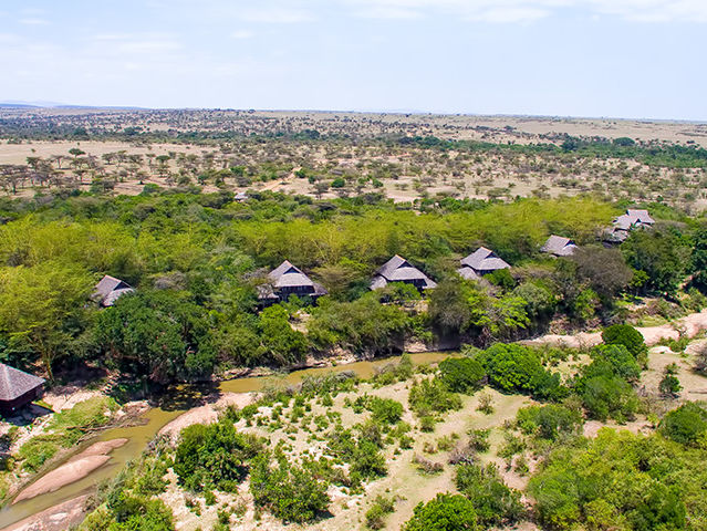 Mara Simba Lodge in de Masai Mara, Kenia