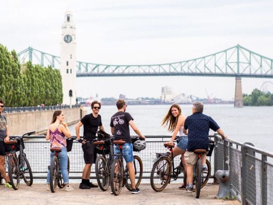Fietsen door de Canadese stad Montréal