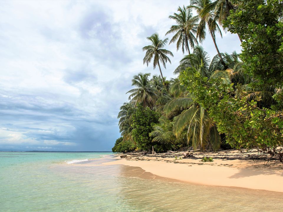 Red Frog Beach op Bocas del Toro - Panama