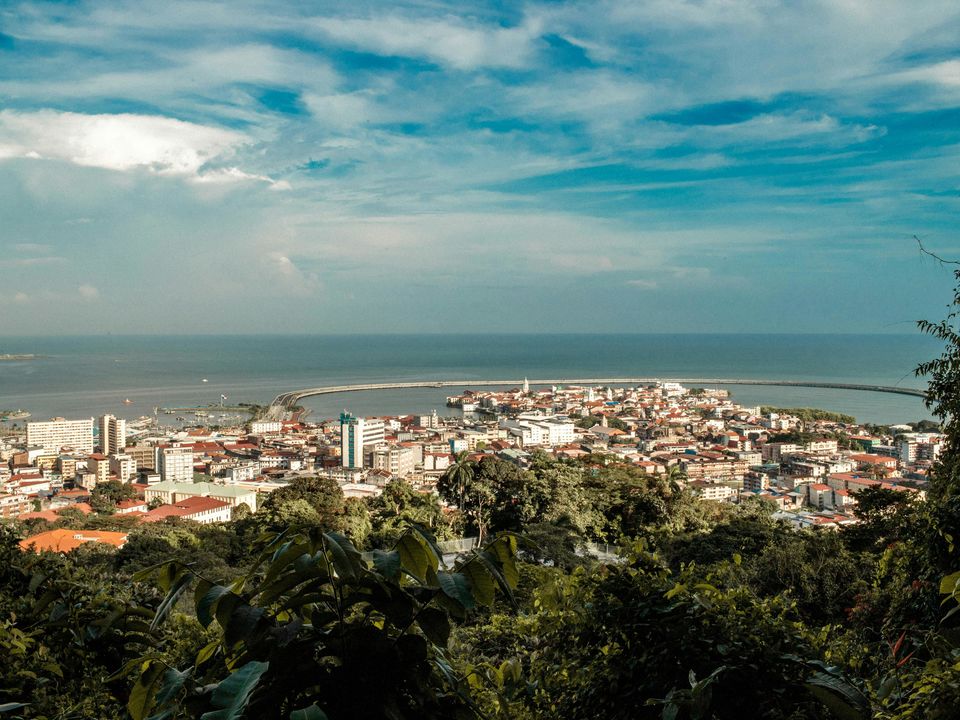 Panama City van bovenaf