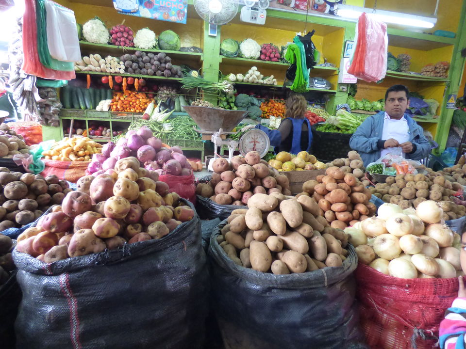 Lokale markt in Lima - Peru