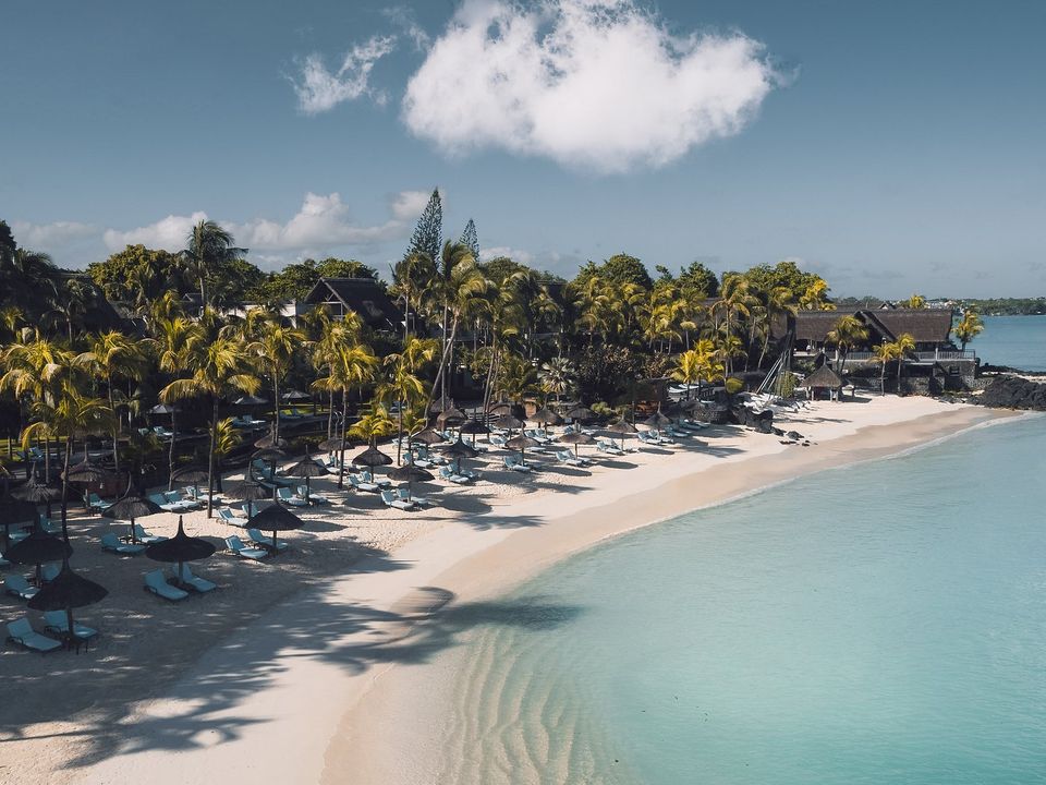 De hagelwitte stranden van Mauritius