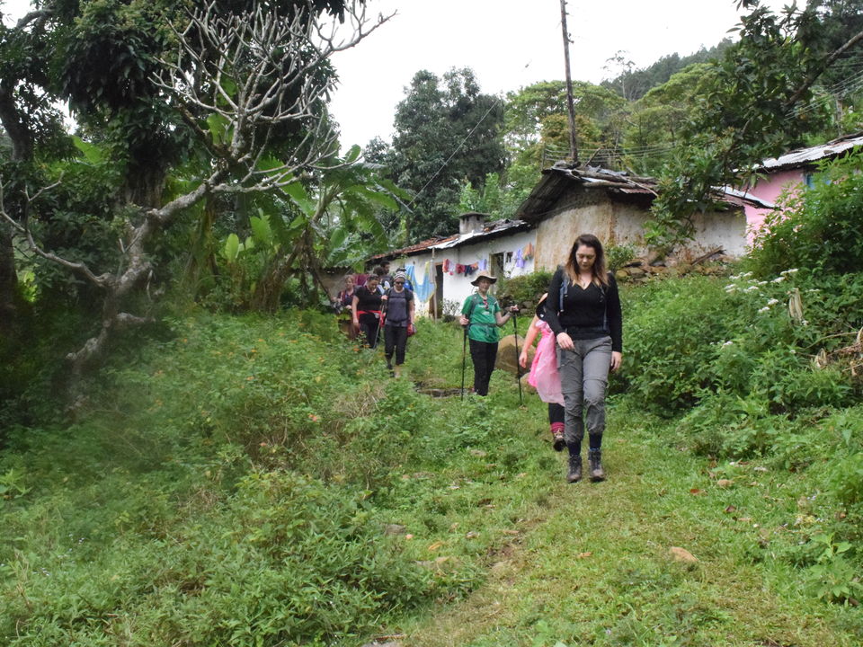 Wandeling langs de voet van Knucle Mountain Range