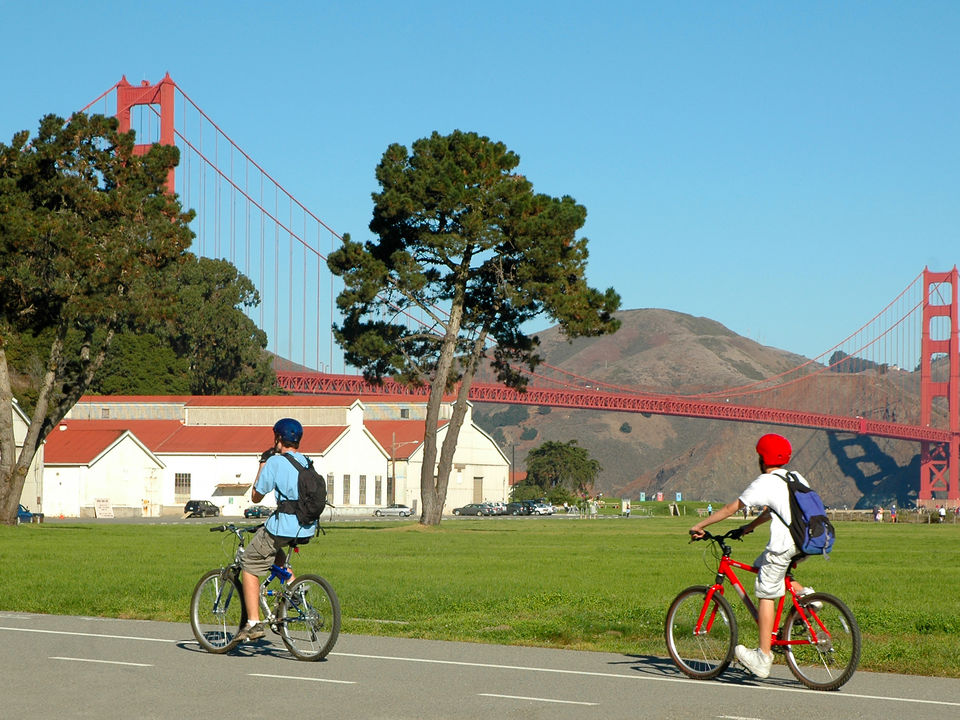 Fietsen in San Francisco, Amerika