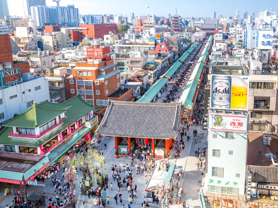 Senso-ji tempel in Japan