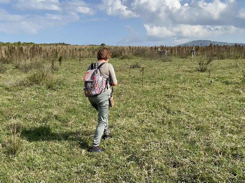 Wandelen in de Ngorongoro Crater, Tanzania