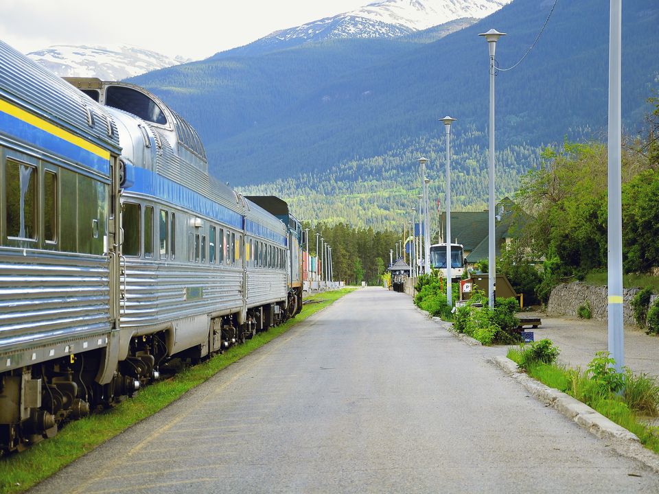 Treinreis door Canada