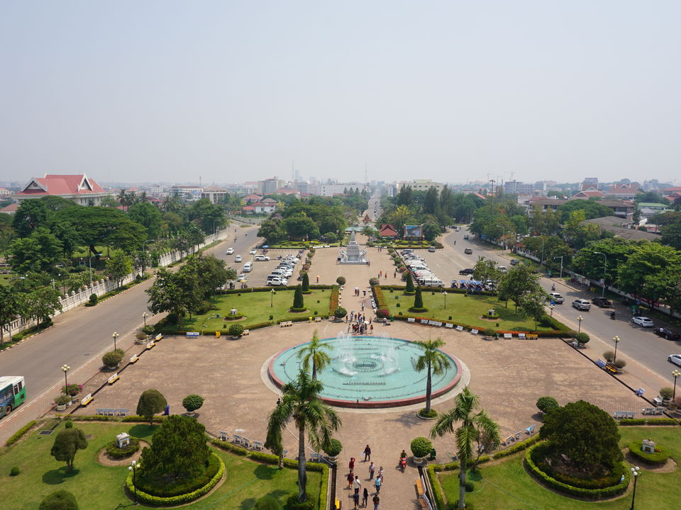 Uw uitzicht vanuit de Victory gate, deze kunt u tijdens de tocht beklimmen!
