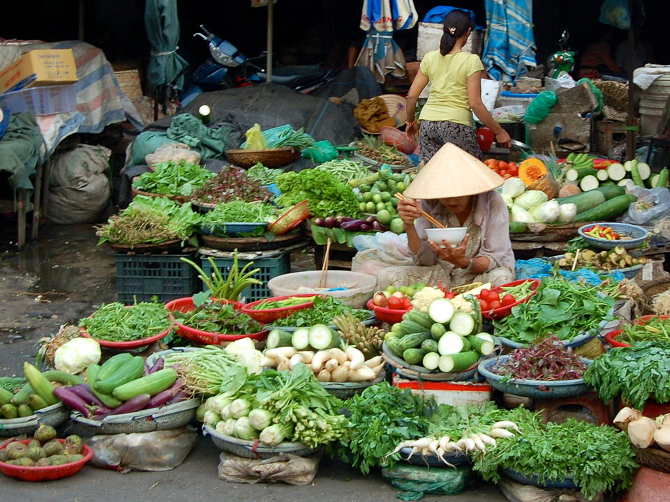 Marktje in Hoi An