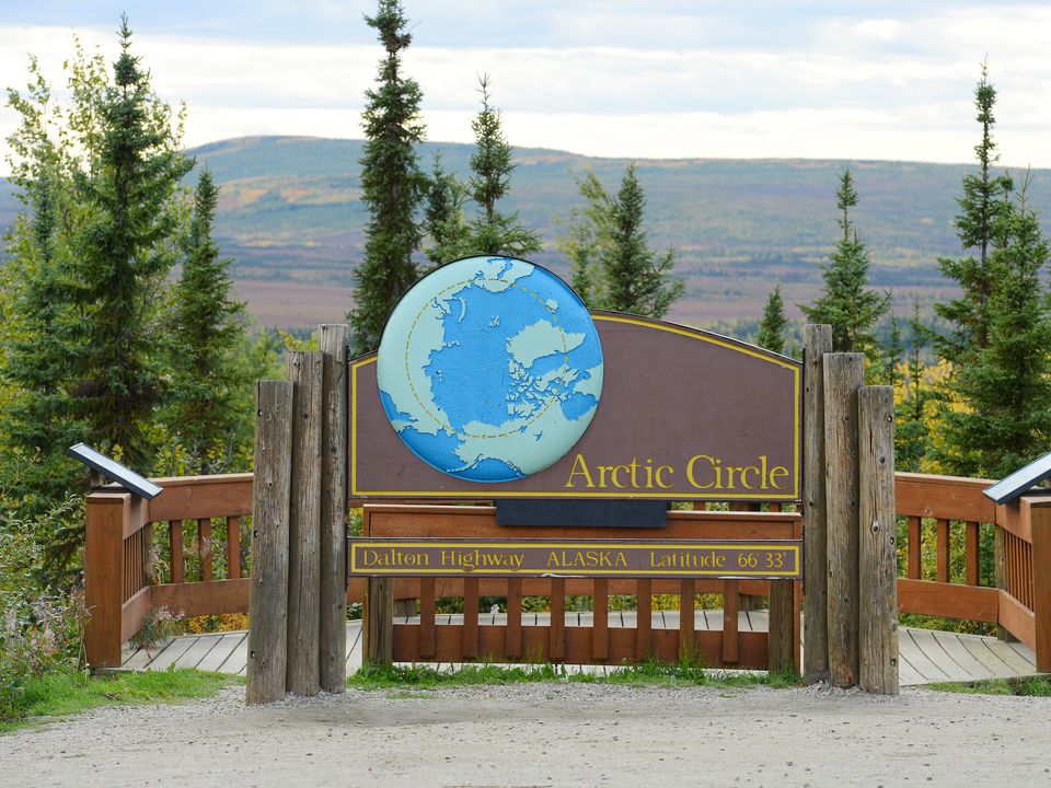 Bucketlist item: stap over de poolcirkel in Alaska