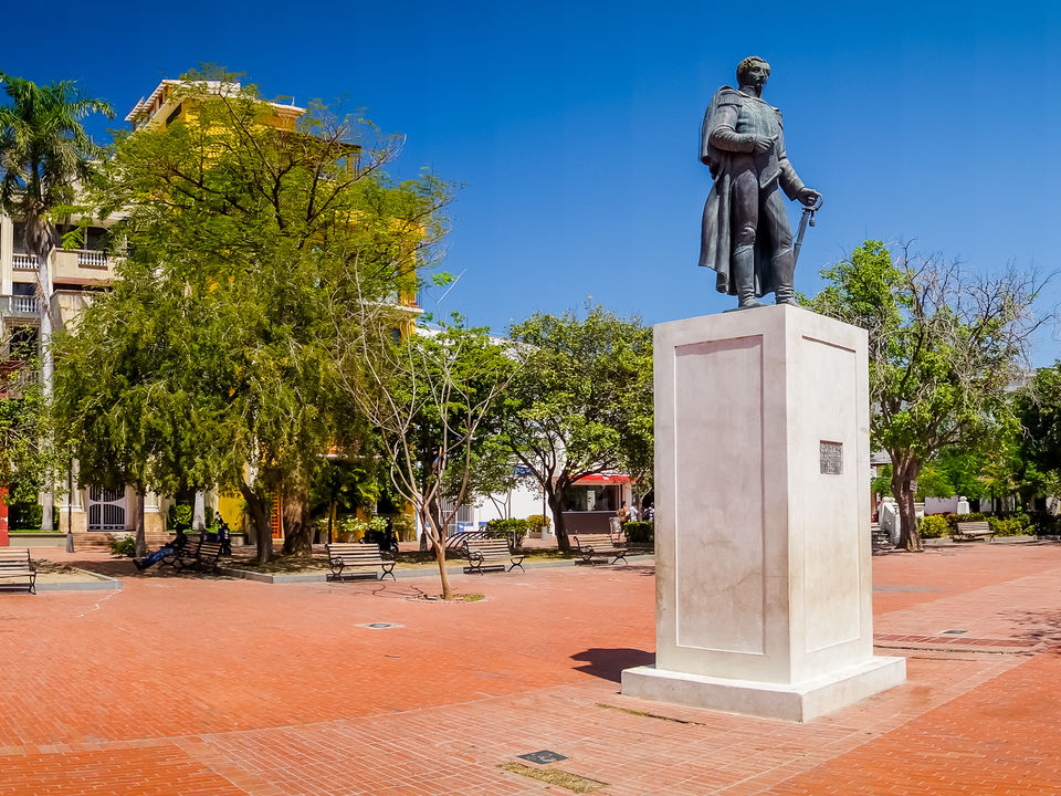 Het historische centrum van Santa Marta