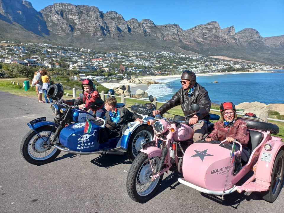 Zijspanroute door Kaapstad