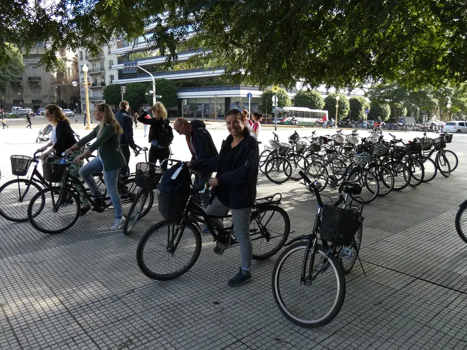 Fietsen door Buenos Aires