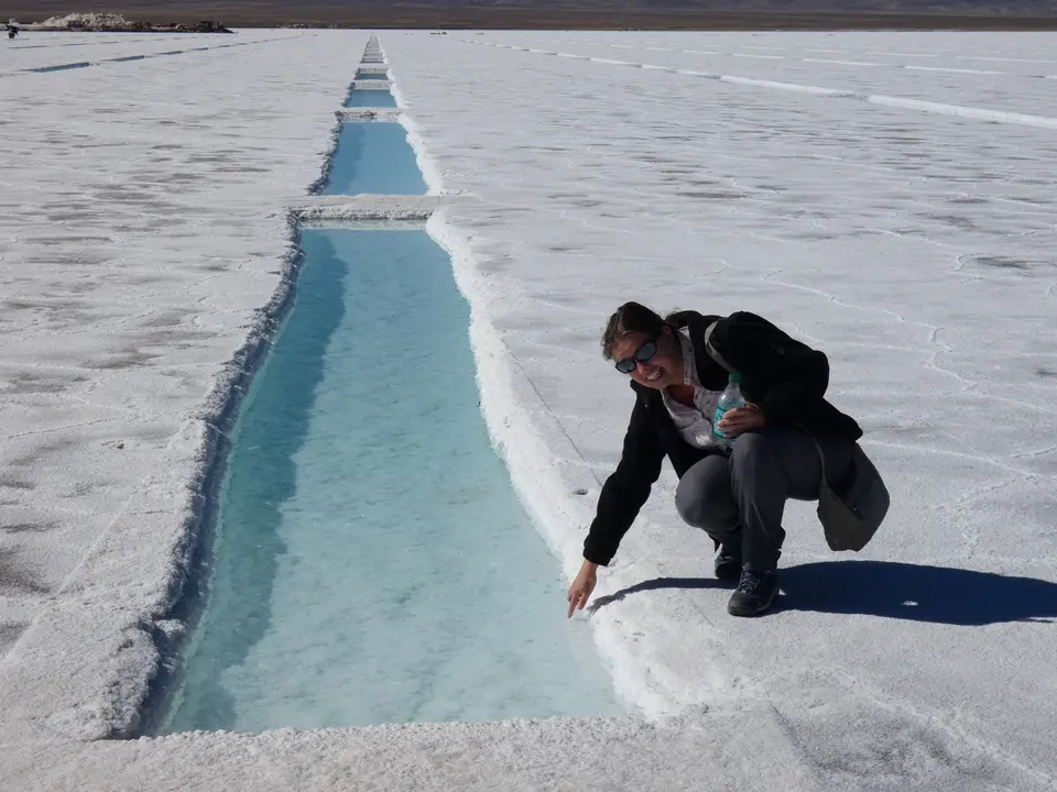 Salinas Grandes in Argentinië