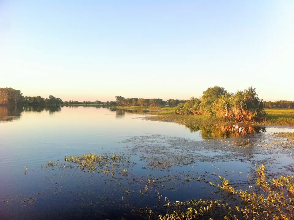 Wetlands in Kakadu National Park, Australië