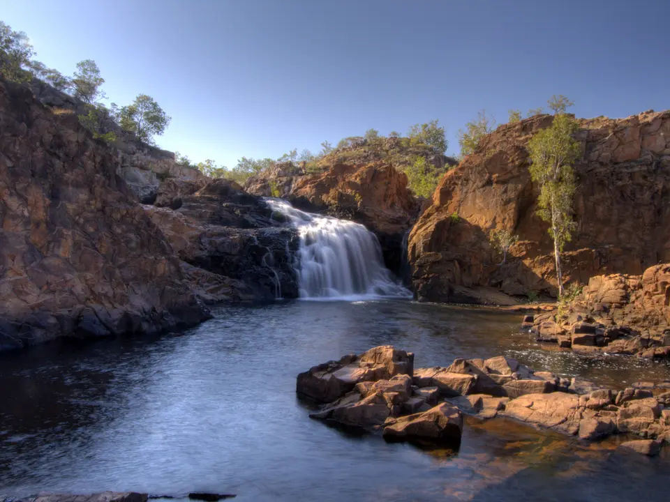 Edith Falls bij Katherine Gorge, Australië