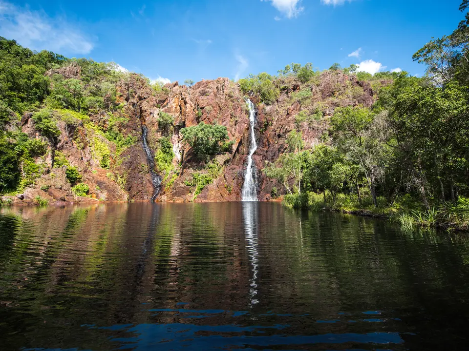 Watervallen in Litchfield National Park, Australië