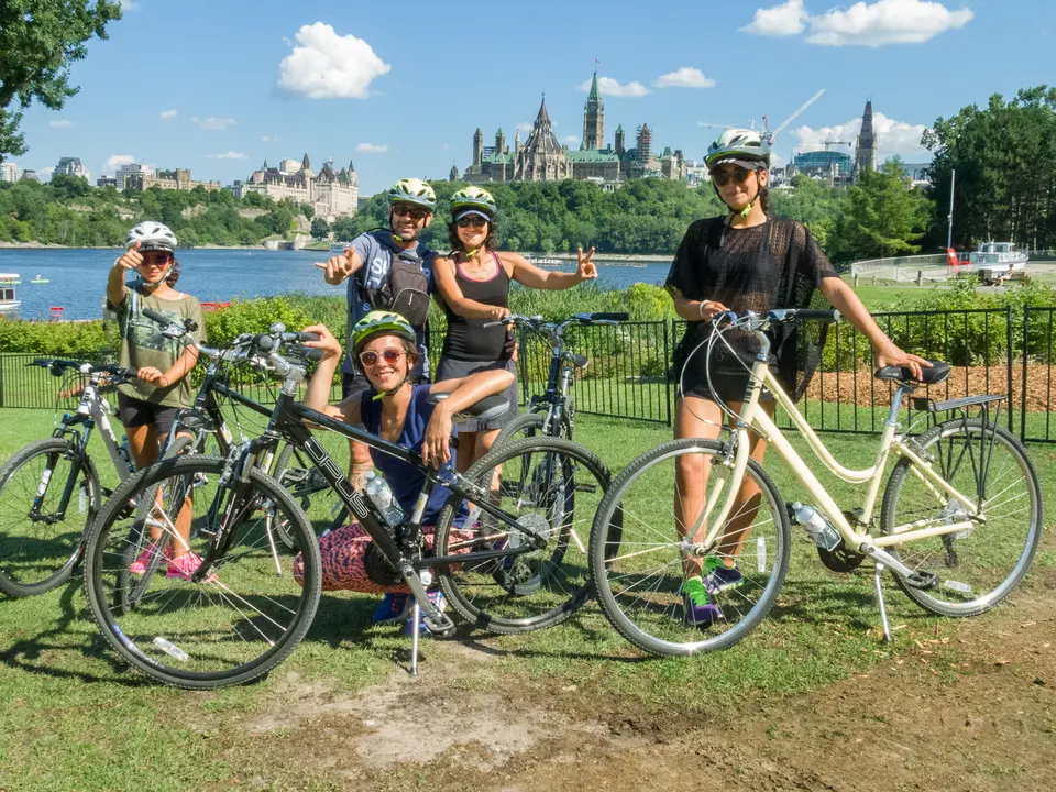 Fietsen in Ottawa, Canada