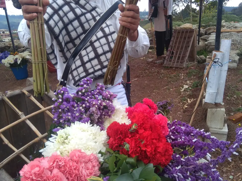 De bloemkwekerij in Santa Elena, Medellín