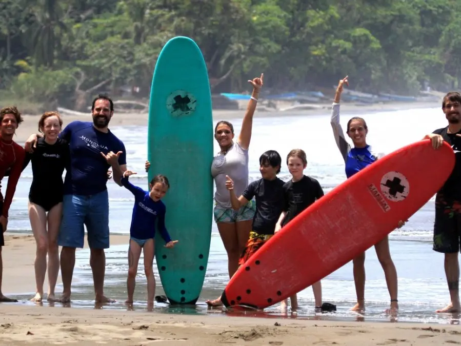 Surfles in Santa Teresa, Costa Rica