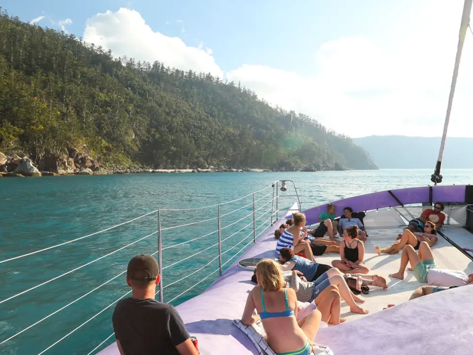 Varen bij de Whitsundays