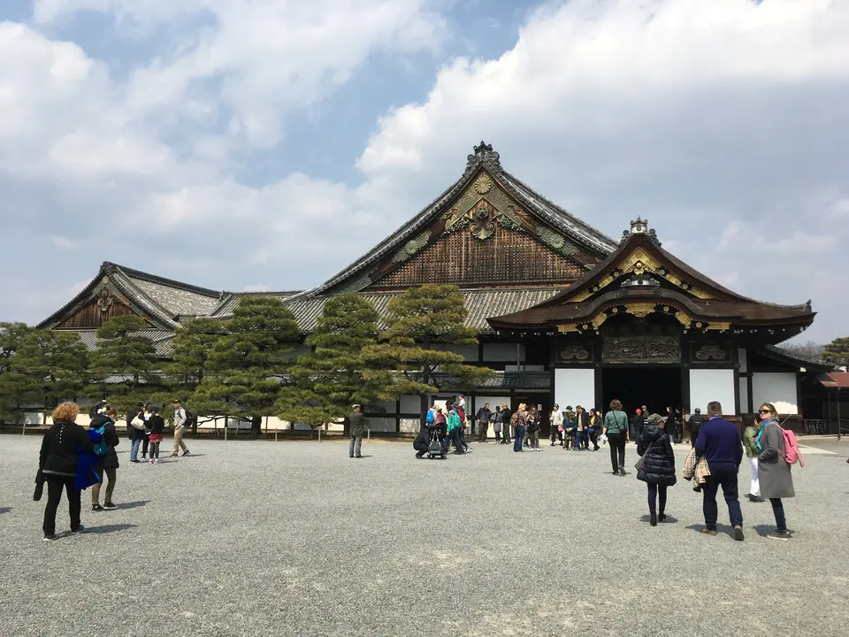 Het Nijo Kasteel in Kyoto, Japan