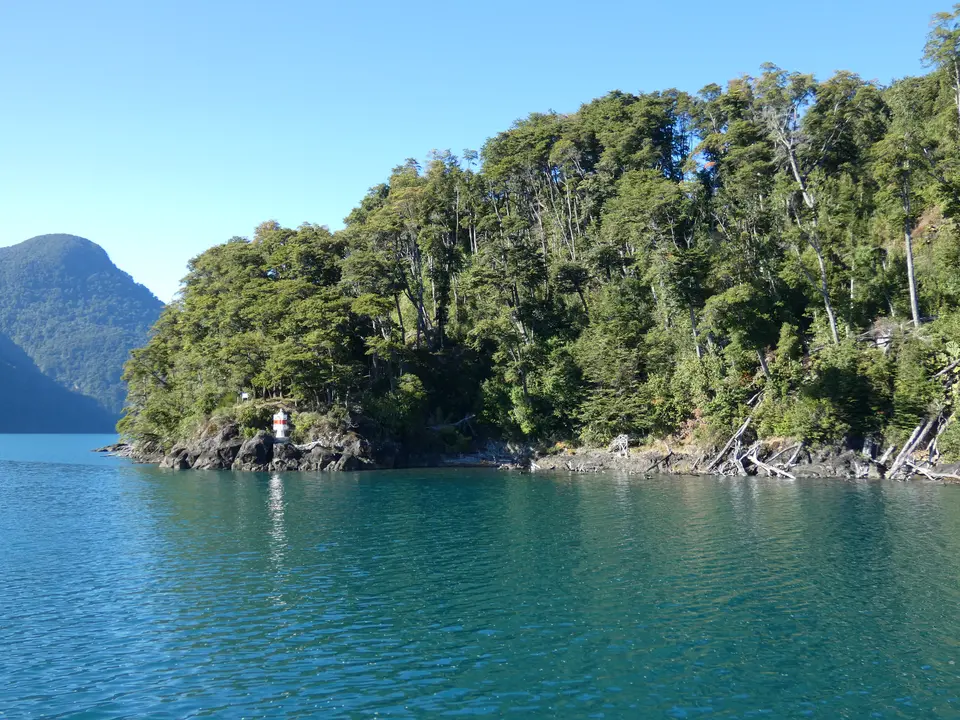 Schitterende natuur tijdens de boottocht van Chili naar Argentinië