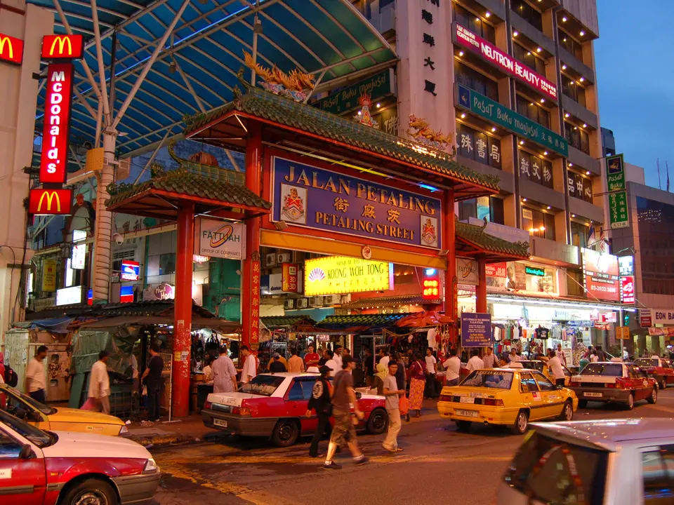 Levendig Kuala Lumpur in Maleisië