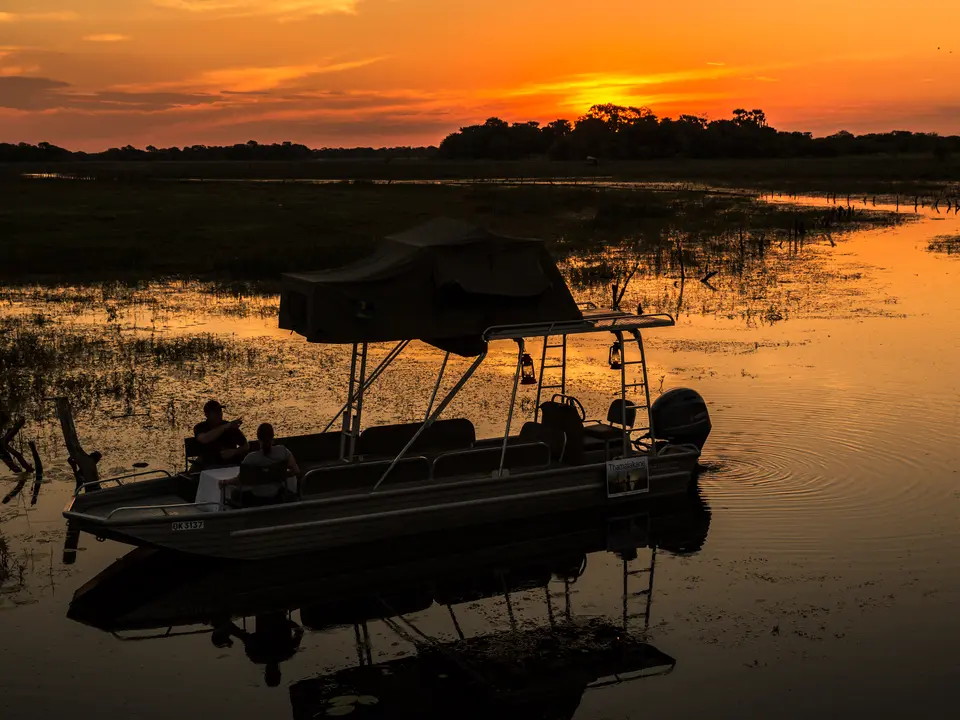 Verblijf aan de Thamalakane River