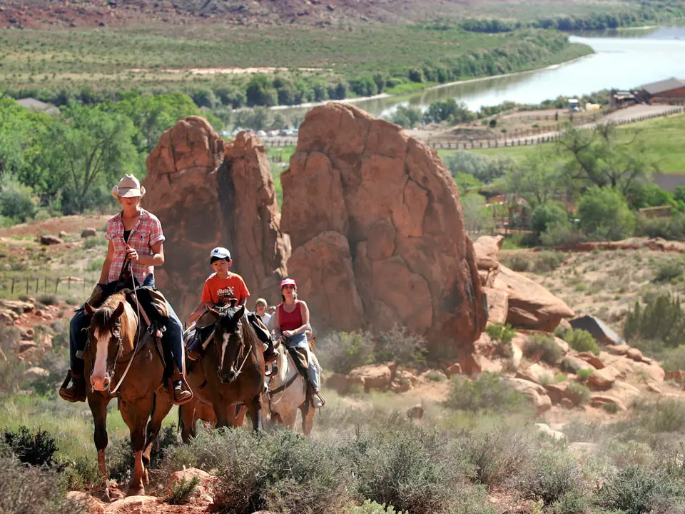 Paardrijden in Moab