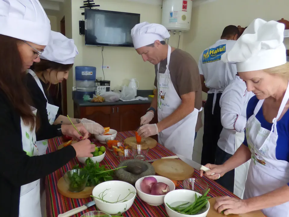 Samen koken in Lima - Peru