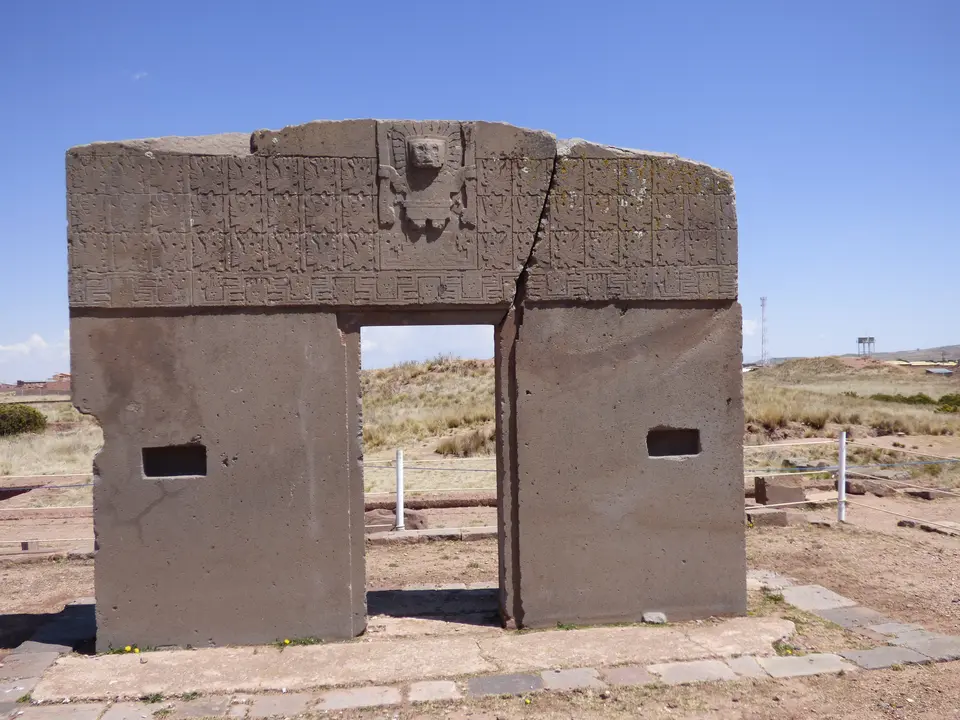 Zonnepoort Intipunku van Tiwanaku - Bolivia