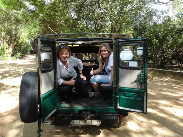 Met de jeep naar Minneriya National Park