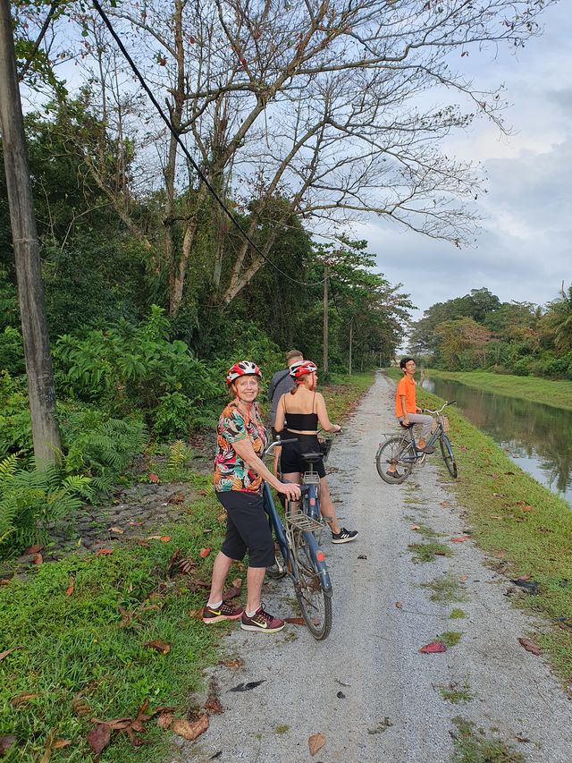 Samen op de fiets door Penang, Maleisie